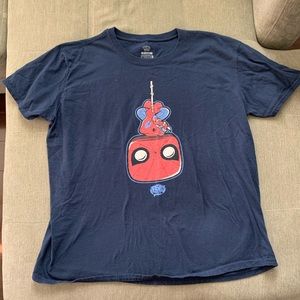 FUNKO POP MARVEL SPIDER-MAN T SHIRT TOP